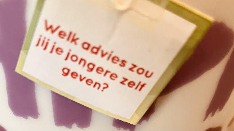 Welk advies zou jij je jongere zelf geven?