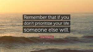 Het "Levenswiel" als kompas: "If you don't prioritize your life, someone else will..."